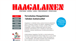 Desktop Screenshot of haagalainen.com